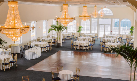 Photo of ballroom at The Bayview House.