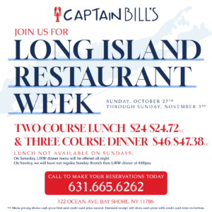 Fall Long Island Restaurant Week