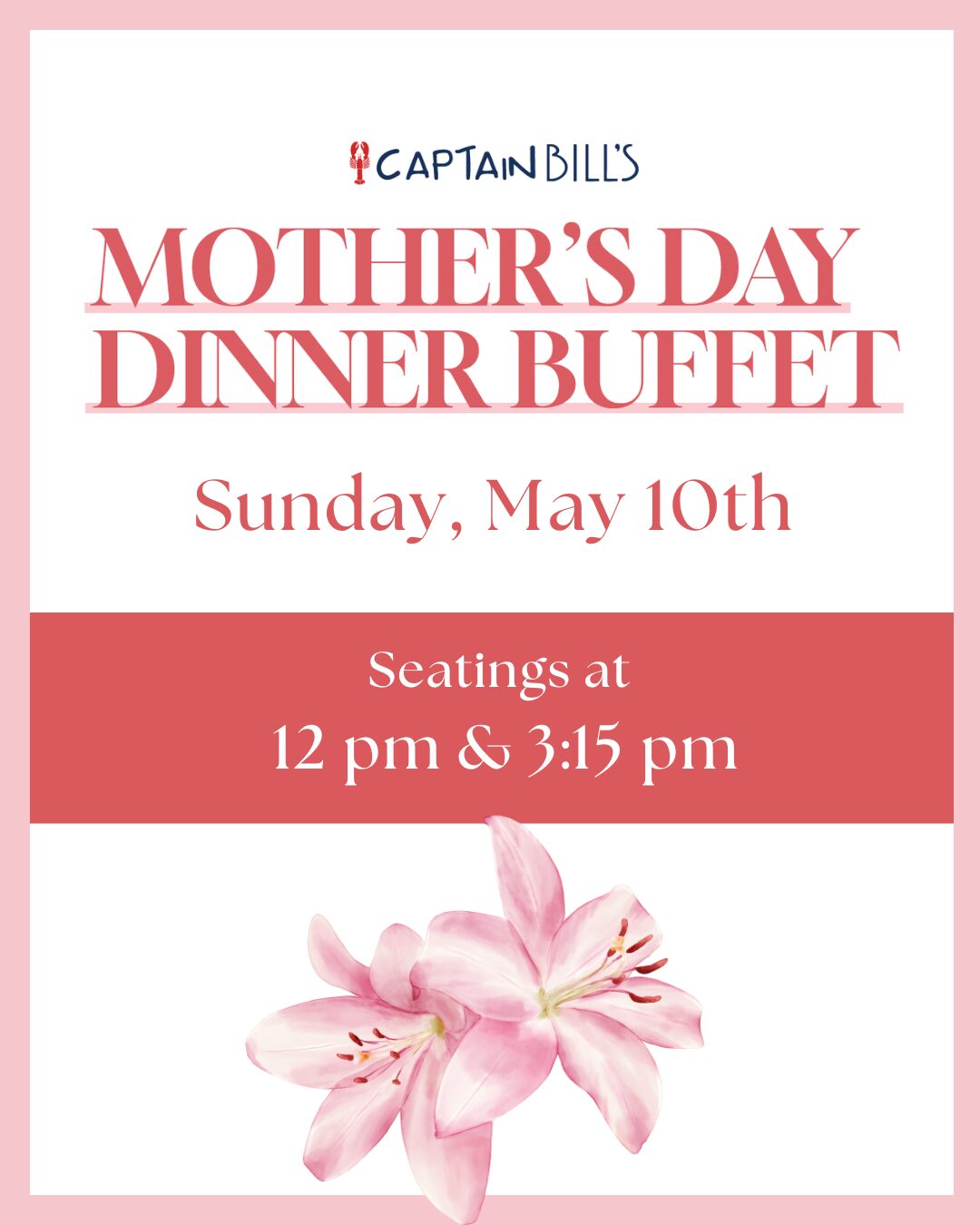 Mother’s Day Dinner Buffet